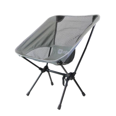 CADEIRA DESMONTÁVEL DE AÇO/POLIÉSTER POCKET CINZA NAUTIKA - comprar online