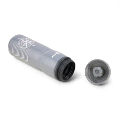 GARRAFA SQUEEZE 600ML ISOBIKE CINZA NAUTIKA - Terratop Aventura