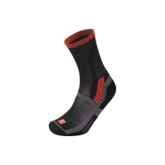 MEIA UNISSEX T3 LIGHT HIKER ECO PRETO E LARANJA T3LME-2079 LORPEN