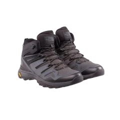 BOTA MASCULINA IMPERMEÁVEL DRYVENT HEDGEHOG FASTPACK II MID PRETO E CINZA NF0A46ALZU5 THE NORTH FACE