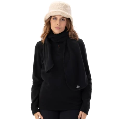 CACHECOL UNISSEX FLEECE PRETO 2075026001PR01 ALPEN