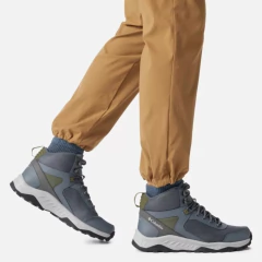 Imagem do BOTA MASCULINA IMPERMEÁVEL WATERPROF TRAILSTORM ASCEND MID CINZA E VERDE BM1169-053 COLUMBIA