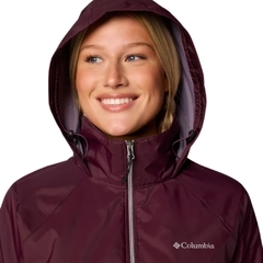 JAQUETA FEMININA SWITCHBACK IV CORTA VENTO BORDÔ WL5776-607 COLUMBIA - Terratop Aventura