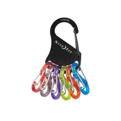 CHAVEIRO EM AÇO INOX KEYRACK S-BINER NITE IZE