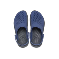 SANDÁLIA MASCULINA LITERIDE 360 CLOG AZUL E CINZA 206708402 CROCS - Terratop Aventura