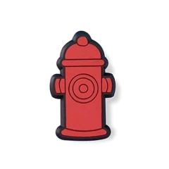 JIBBITZ WHO LET THE DOGS HIDRANTE CROCS