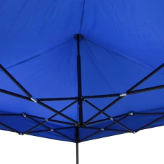 GAZEBO SANFONADO ALUMINIZADO PAGODA 2X2M AZUL GUEPARDO - Terratop Aventura