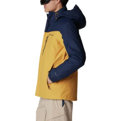 JAQUETA MASCULINA ANORAK INTERCHANGE WHIRLIBIRD IV AMARELO E AZUL WM1155-756 COLUMBIA - Terratop Aventura