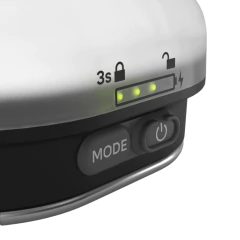 LAMPIÃO HÍBRIDO 250 LÚMENS GLOW BLACK SILVA - comprar online