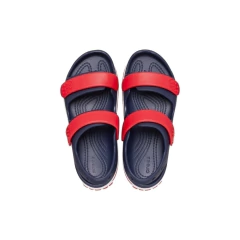 SANDÁLIA INFANTIL CROCBAND CRUISER AZUL E VERMELHO 2094244OT CROCS - Terratop Aventura