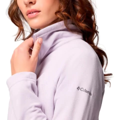 BLUSÃO FEMININO FLEECE GLACIAL™ IV 1/2 ZIP LILÁS LAVANDA AK1131-552 COLUMBIA na internet