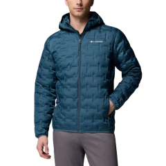 JAQUETA MASCULINA DELTA RIDGE DOWN COM CAPUZ AZUL EVERBLUE WO6610-429 COLUMBIA na internet