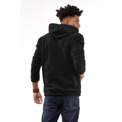 BLUSÃO MASCULINO FLEECE COM CAPUZ FUZZY PRETO 207502202009001 ALPEN - comprar online