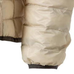 JAQUETA FEMININA PUFFER DUPLA FACE GOOSE DOWN CHUMBO E BEGE 12024I49 KAILASH