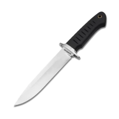 FACA EM AÇO INOX COM BAINHA DE COURO MAGNUM SLEDGEDOG BO02RY004 BOKER