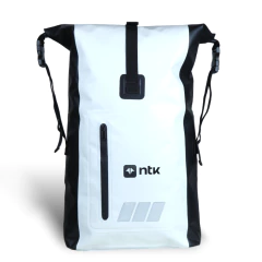 MOCHILA ESTANQUE DUFFEL BAG BK 20L BRANCO E PRETO NAUTIKA - Terratop Aventura