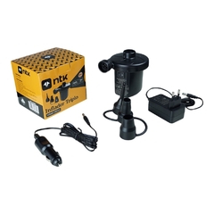 INFLADOR ELÉTRICO 12V 110V 220V TRIPLO NAUTIKA - loja online