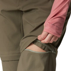 Imagem do CALÇA FEMININA LESLIE FALLS CONVERSIVEL VERDE STONE AK9666-397 COLUMBIA