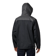 JAQUETA MASCULINA GLENNAKER LAKE RAIN CORTA VENTO PRETO RM2015-010 COLUMBIA - loja online