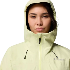 JAQUETA FEMININA IMPERMEÁVEL NORTHWEST EXPLORER 3L SHELL TITANIUM AMARELA WK8420-775 COLUMBIA - Terratop Aventura