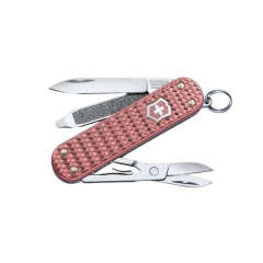 CANIVETE 5F CLASSIC SD ALOX PRECIOUS ROSA 0.6221.405G VICTORINOX