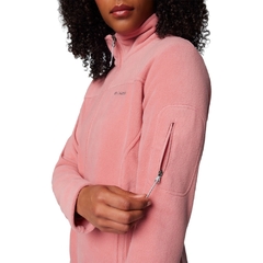 JAQUETA FEMININA FLEECE FAST TREK II FULL ZIP ROSA AGAVE EL6081-629 COLUMBIA na internet