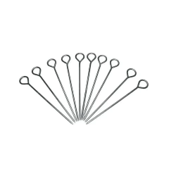 ESTACAS DE AÇO 20CM 10 PEÇAS FTX