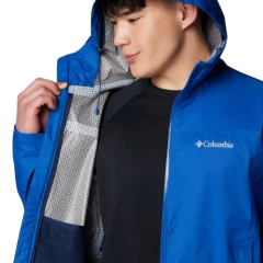 Imagem do JAQUETA MASCULINA ANORAK EVAPOURATION II CORTA VENTO AZUL WM8514-433 COLUMBIA