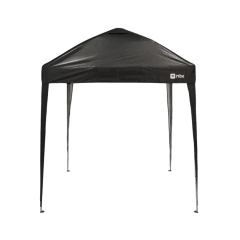 GAZEBO SANFONADO ALUMINIZADO COMPACTO PAXX 2.0 2X2M PRETO NAUTIKA - comprar online