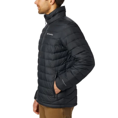 JAQUETA MASCULINA POWDER LITE SEM CAPUZ PRETO WO1111-012 COLUMBIA - comprar online