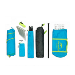 BARRACA PRO SERIES 2P UPF50+ ALUMINIO VERDE FLORESTAL NATUREHIKE - loja online