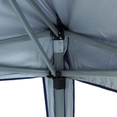 GAZEBO SANFONADO ALUMINIZADO TRIXX ONE TOUCH 3X3M AZUL NAUTIKA - Terratop Aventura
