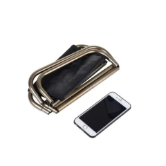 BANQUETA DOBRÁVEL DE ALUMÍNIO/POLIÉSTER NATUREHIKE - Terratop Aventura