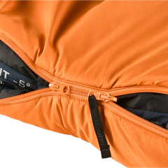 SACO DE DORMIR ORBIT -5C SL +1C-5C-23C ESQUERDA NEW LARANJA DEUTER - Terratop Aventura