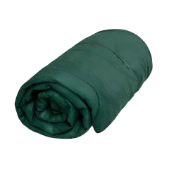 SACO DE DORMIR CAMPING REGULAR +4C VERDE MOR