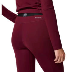 CALÇA FEMININA SEGUNDA PELE MIDWEIGHT STRETCH TIGHT BORDÔ AL8127-624 COLUMBIA - Terratop Aventura