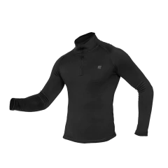BLUSA MASCULINA SEGUNDA PELE THERMOPLUS C/ ZÍPER PRETO VTP001-17 CURTLO - comprar online