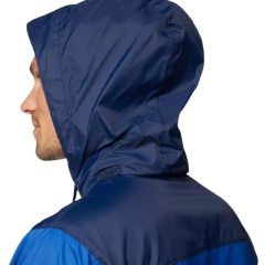 JAQUETA MASCULINA GLENNAKER LAKE II RAIN CORTA VENTO AZUL NAVY WM7675-433 COLUMBIA - loja online