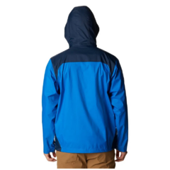JAQUETA MASCULINA GLENNAKER LAKE RAIN CORTA VENTO AZUL NAVY RM2015-072 COLUMBIA - comprar online