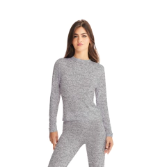 BLUSA FEMININA SEGUNDA PELE BÁSICA MESCLA 118102CZ ALMA