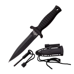 FACA C/ BAINHA RÍGIDA PRETO MU-1141BK MASTER USA