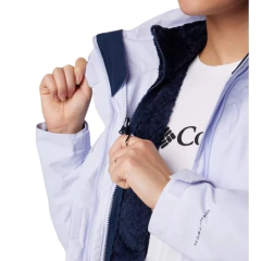 JAQUETA FEMININA INTERCHANGE FLEECE BUGABOO III AZUL CLARO WL9843-581 COLUMBIA - loja online