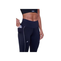 CALÇA FEMININA LEGGING GRIT BOSSA PRETO PJAUFLEGCF000 AUTHEN