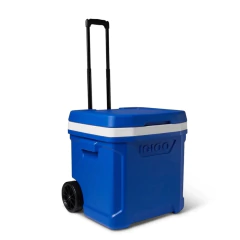 CAIXA TÉRMICA 60QT 56L COM RODAS AZUL IGLOO