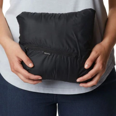 JAQUETA FEMININA SILVER FALLS SEM CAPUZ PRETO BLACK WK8217-010 COLUMBIA - loja online