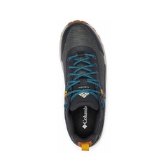 TÊNIS MASCULINO IMPERMEÁVEL WATERPROOF TRAILSTORM ASCEND CINZA E AZUL BM7416-012 COLUMBIA - loja online