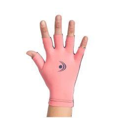 LUVA FEMININA CURTA UPF50+ CORAL 001191001242 FISHINGCO - comprar online