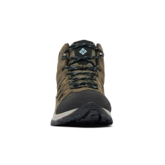 BOTA MASCULINA IMPERMEÁVEL WATERPROF CRESTWOOD MID VERDE E PRETO BM5371-326 COLUMBIA - loja online