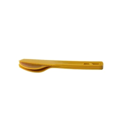 TALHERES PASSAGE CUTLERY C/ 3 PEÇAS AMARELO SEA TO SUMMIT - comprar online