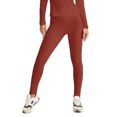 CALÇA FEMININA SEGUNDA PELE BÁSICA MARROM TERRA 118152M ALMA